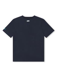 BOSS Kidswear T-shirt met grafische print - Blauw