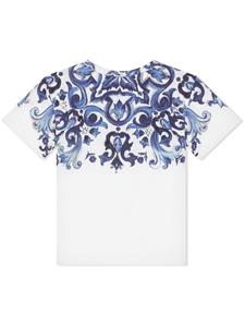 Dolce & Gabbana Kids T-shirt met korte mouwen - Wit