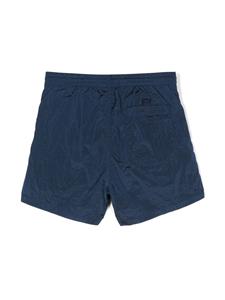Stone Island Junior Shorts met logopatch - Blauw
