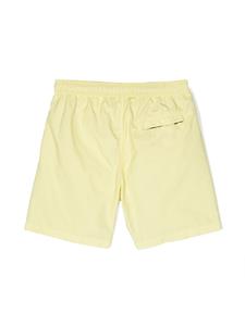 Stone Island Junior Shorts met logopatch - Geel