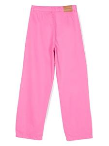 Emporio Armani Kids Jeans met geborduurd logo - Roze