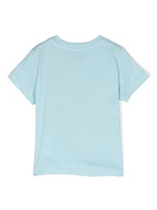 Moschino Kids T-shirt met grafische print - Blauw