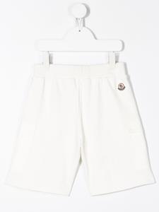 Moncler Enfant Shorts met opgestikte zak - Wit