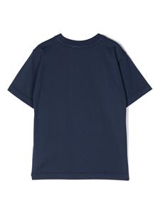 Moschino Kids T-shirt met logo - Blauw