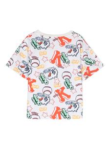 Kenzo Kids T-shirt met print - Wit