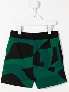 Stella McCartney Kids Shorts met camouflageprint - Zwart