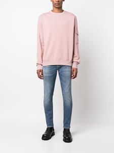 Herno Sweater met opgestikte zakken - Roze