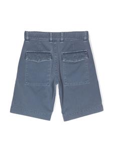 Brunello Cucinelli Kids Shorts met getailleerde taille - Blauw