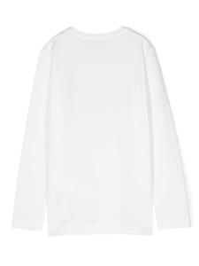 Monnalisa T-shirt met lange mouwen - Wit