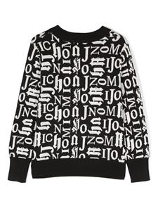 John Richmond Junior Sweater met logo - Zwart