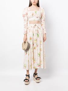 We Are Kindred Midi-rok - Beige
