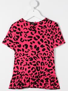 WAUW CAPOW by BANGBANG T-shirt met luipaardprint - Roze