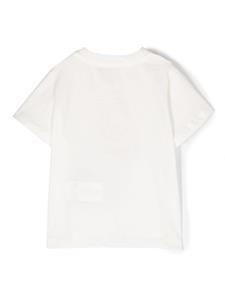 PUCCI Junior T-shirt met bloemenprint - Wit