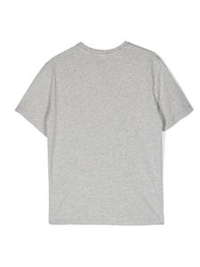 Woolrich Kids T-shirt met logoprint - Grijs