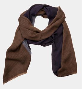 Profuomo Shawl scarf woven olive ppqs30018c/