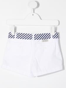 Ralph Lauren Kids Gestreepte shorts - Wit