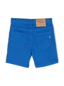 DONDUP KIDS Shorts met logopatch - Blauw