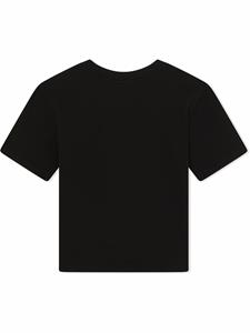 Dolce & Gabbana Kids T-shirt met logo - Zwart