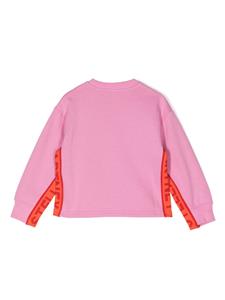 Stella McCartney Kids Sweater met logoprint - Roze