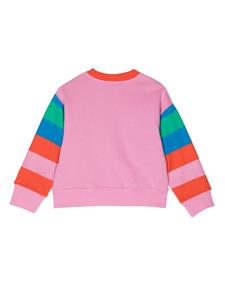 Stella McCartney Kids Gestreepte sweater - Roze