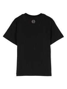 Philipp Plein Junior T-shirt met teddybeerprint - Zwart