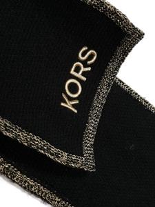 Michael Kors Kids Sjaal met geborduurd logo - Zwart
