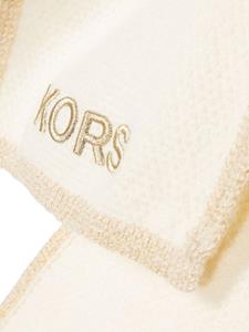 Michael Kors Kids Sjaal met geborduurd logo - Beige