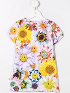 Molo T-shirt met bloemenprint - Geel
