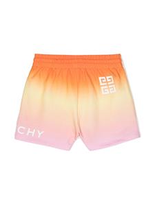Givenchy Kids Shorts met logoprint - Oranje