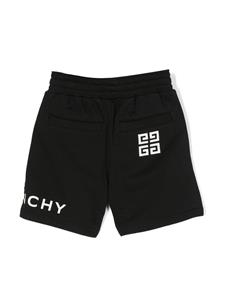 Givenchy Kids Shorts met logoprint - Zwart