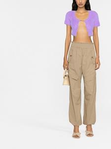 Jacquemus Cropped vest - Paars