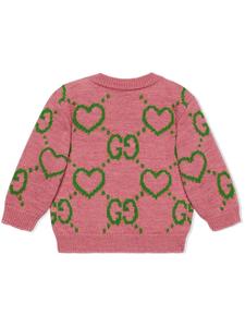 Gucci Kids Trui met logo - Roze