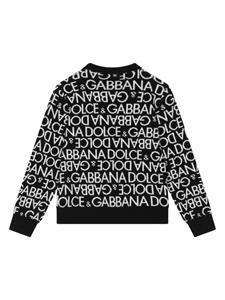 Dolce & Gabbana Kids Wollen vest - Zwart