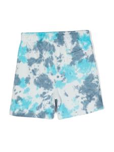 Molo Shorts met tie-dye print - Blauw