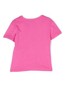 Emporio Armani Kids T-shirt met logoprint - Roze