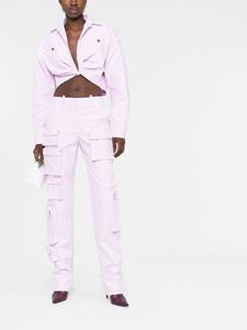 Off-White Cropped jack - Paars