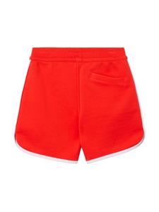 Burberry Kids Katoenen shorts - Rood