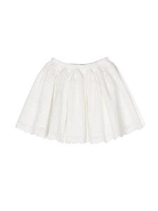 MARLO Broderie anglaise rok - Wit