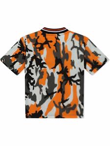 Dolce & Gabbana Kids T-shirt met camouflageprint - Grijs