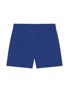Dolce & Gabbana Kids Shorts met logoplakkaat - Blauw