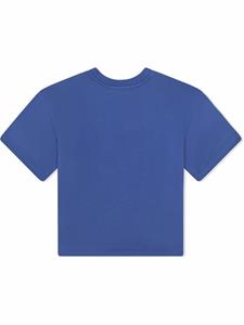 Dolce & Gabbana Kids T-shirt met logo - Blauw