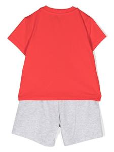 Moschino Kids Katoenen shorts - Rood