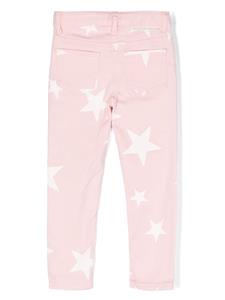 Stella McCartney Kids Jeans met sterprint - Roze