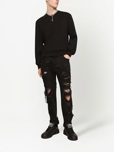 Dolce & Gabbana Sweater met ronde hals - Zwart