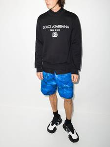 Dolce & Gabbana Sweater met logoprint - Zwart