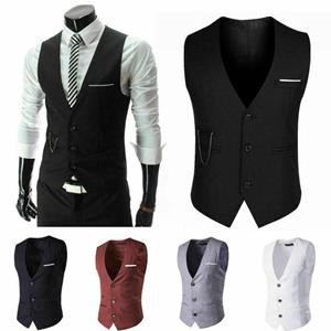 Delie Mannen Peaky Oogkleppen Vintage Gentleman Vest Bruiloft Business Suit Vest Tops