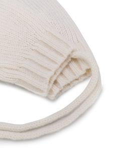 Bonpoint Handschoenen van wol en kasjmier - Wit