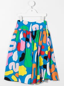 Stella McCartney Kids Rok met print - Blauw