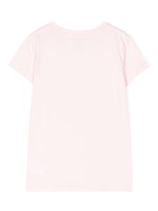 Ralph Lauren Kids Katoenen T-shirt - Roze