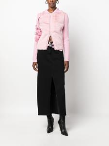 Blumarine Vest met capuchon - Roze